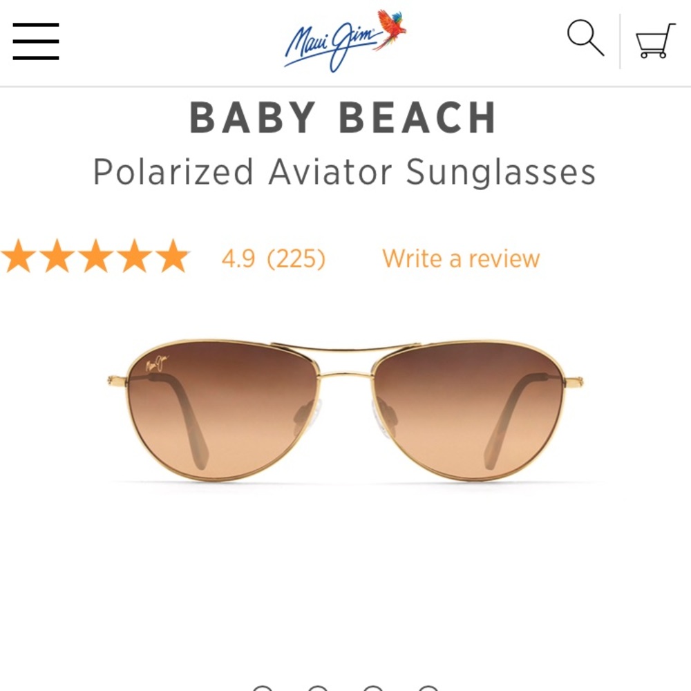 Maui Jim sunglasses model Baby Beach